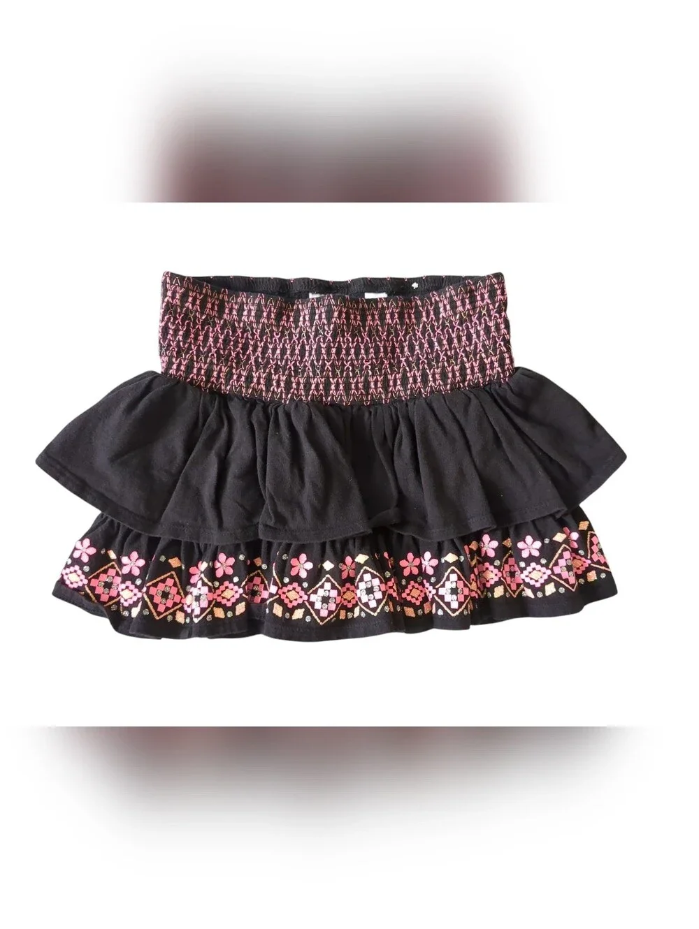 Set Of Girls' Tiered Skorts By Justice (Size 8)